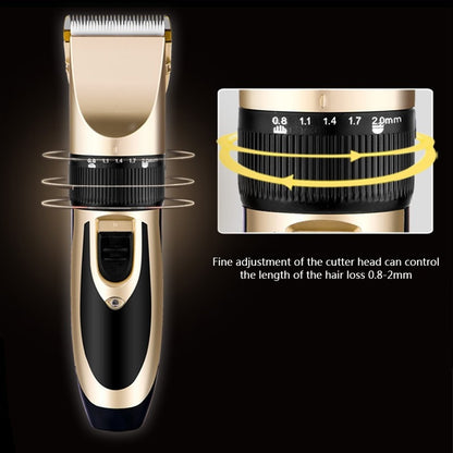 Rechargeable Electric Haircutting Ceramic Hair Clipper