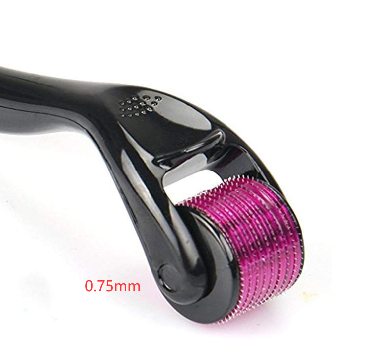 Hair Regrowth Beard Growth Anti Hair Loss 540 Roller Derma Roller