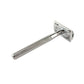 Retro Double-sided Razor With Diamond Pattern And Chrome-plated Handle