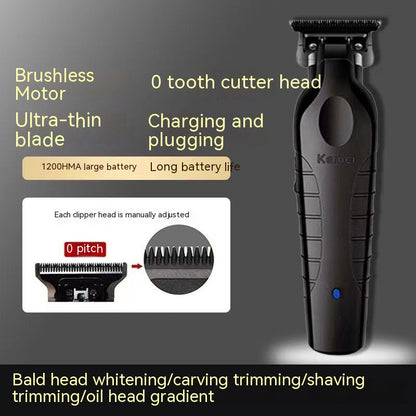 Trim-2299 Electrical Hair Cutter Retro Oil Head Hair Clipper Household