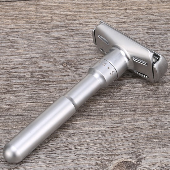 Manual shaver old style adjustable sharpness for men
