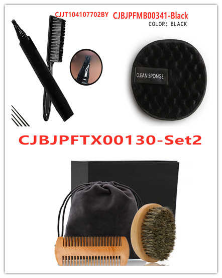 Waterproof Beard Pen Beard Filler Pencil And Brush Beard Enhancer Moustache