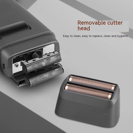 Multifunctional The Second Gear Adjustable Reciprocating Shaver LCD Sideburns Cutter Head