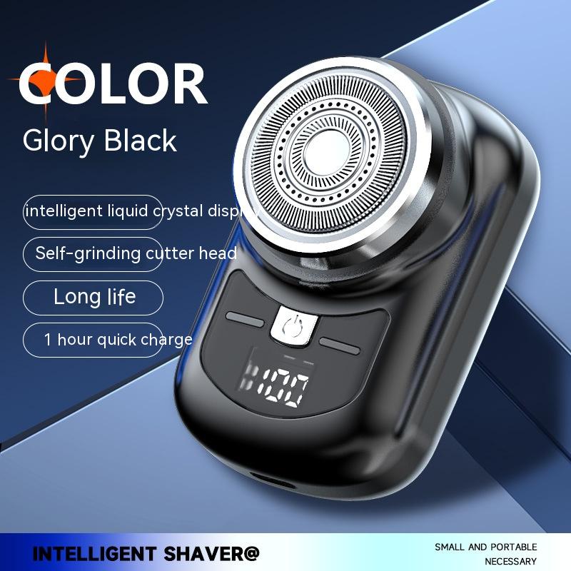 Battery Display Mini Men's USB Electric Shaver