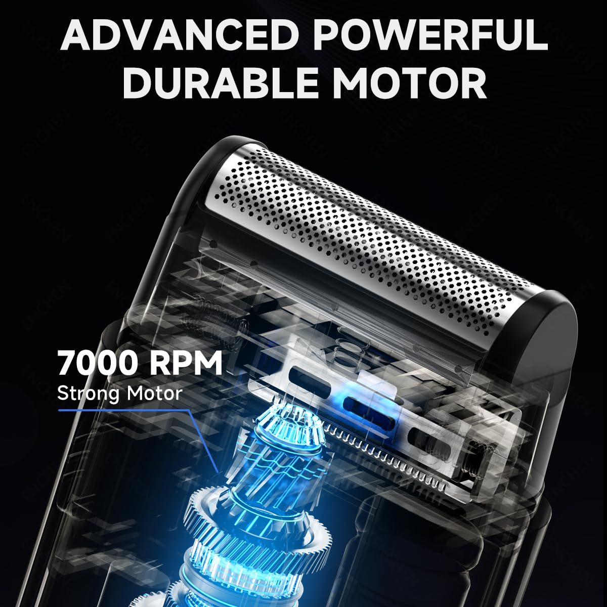 Electric Shaver For Men - Compact Foil Shaver Rechargeable