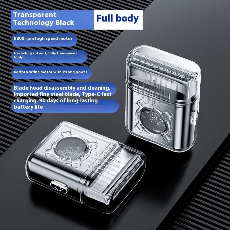 Men's Portable Shaver Electric Reciprocating Shaver