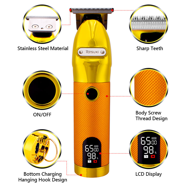 New Hair Clipper, Rechargeable Digital Display Electric Clipper