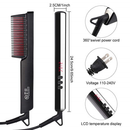 Ladies Straight Hair Comb Men's Multifunctional Hairstyle Comb