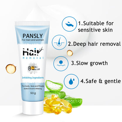 Pansly Hair Removal Cream 50g leg Hair Armpit Hair Lip Hair