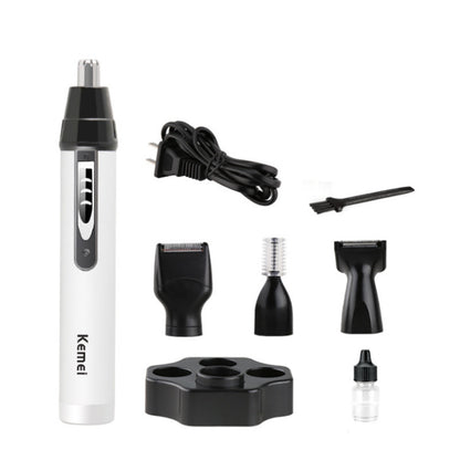 4 in 1 Electric Nose Ear Trimmer Beard Shaving Machine Scissors Razor