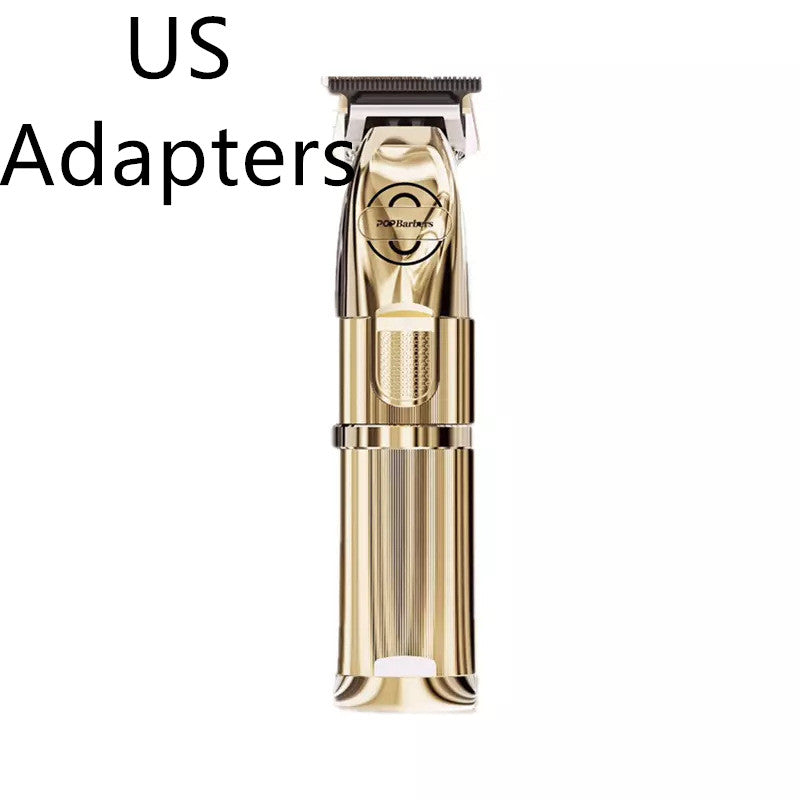 Rechargeable Universal Knife Electric Clipper Gold LCD Display