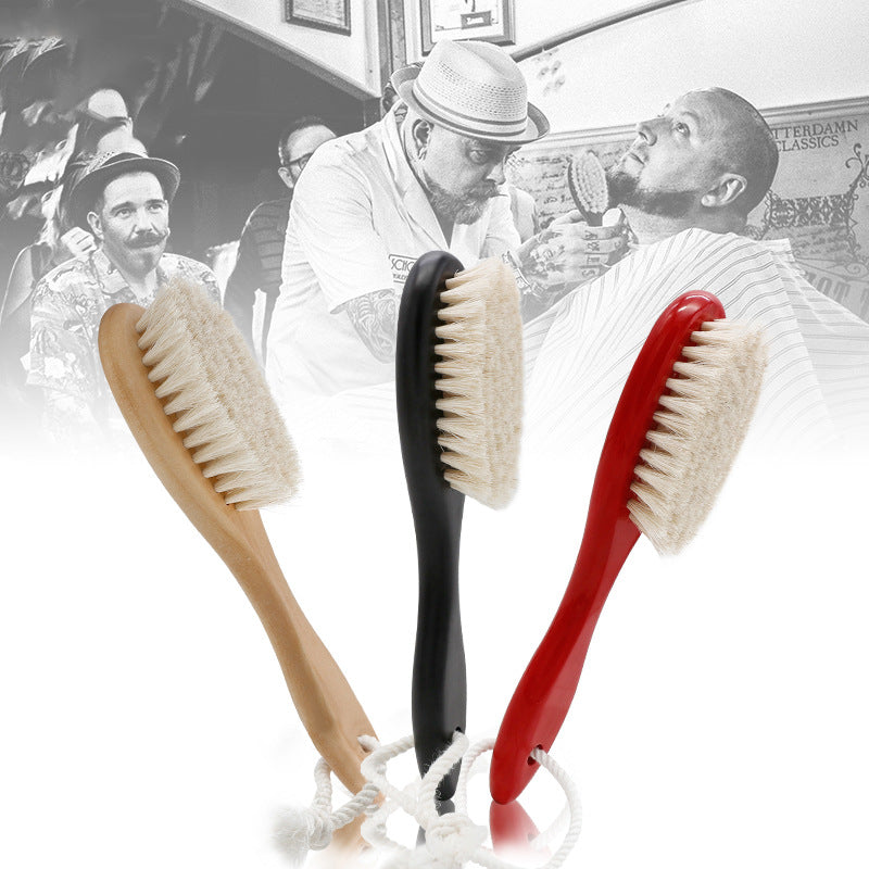 Hemu Paint Pure Horsehair Oil Head Brush, Beard Care Set Comb