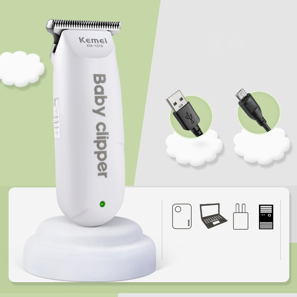 Cross-border Kemei KM-1319 Baby Rechargeable Hair Clipper