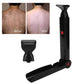 Electric Back Hair Shaver Trimmer Machine Long Handle USB Folding