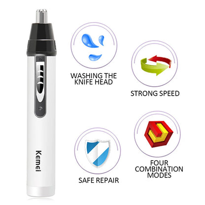 4 in 1 Electric Nose Ear Trimmer Beard Shaving Machine Scissors Razor