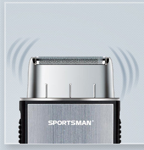 Sportsman Sm-528 Net Duplex Mini Razor 2-In-1 Electric Shaver