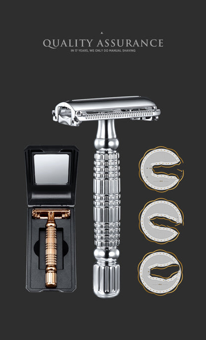 Men's Razor Holder Double-sided Blade Type