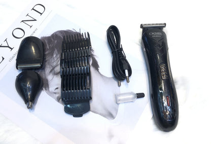 Three-in-one Electric Clipper Multi-function Razor Men's Razor  Hair Clipper