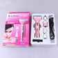 Portable 4in1 Multi-Functional Lady Women Rechargeable Shaver