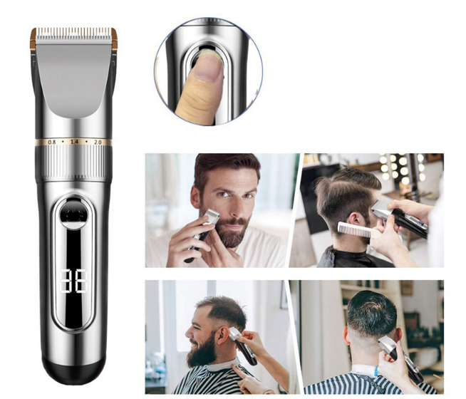 Men's Haircut, Wireless Charging Hair Clipper, Men's Beauty Suit Belt