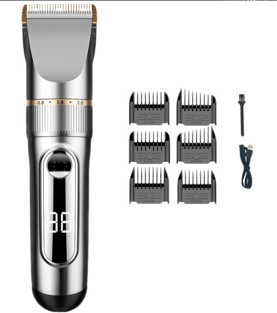 Men's Haircut, Wireless Charging Hair Clipper, Men's Beauty Suit Belt