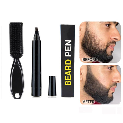 Four-pronged Beard Pen Filling  Combination