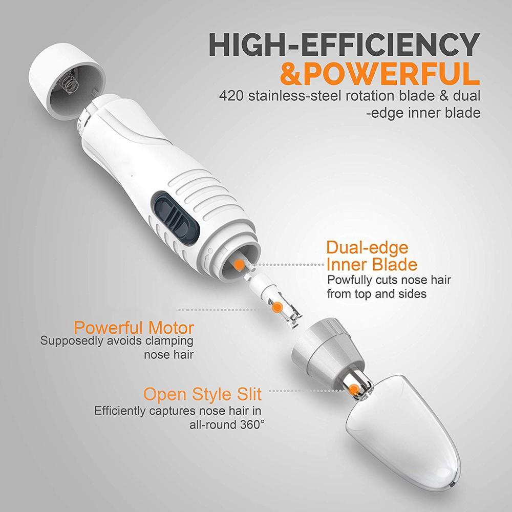 Nostril Nose Trimmer With Automatic Battery