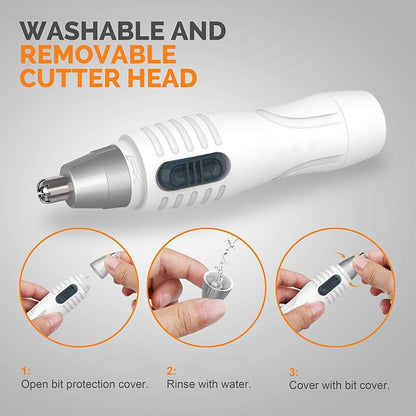 Nostril Nose Trimmer With Automatic Battery