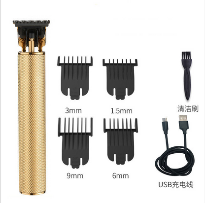 Hair salon clipper special lettering zero pitch electric hair clipper