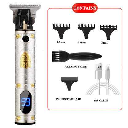 Electric Carving Hair Clipper Optical Head Electric Clipper