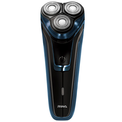 Electric men's three-head shaver