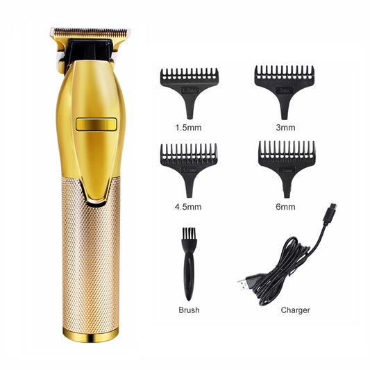 Retro Gold Electric Pusher Hair Clipper For Hair Salon