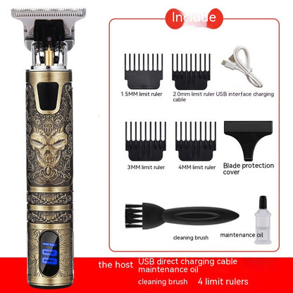 Electric Carving Hair Clipper Optical Head Electric Clipper