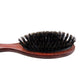 Brown lotus scalp comb with boar bristles