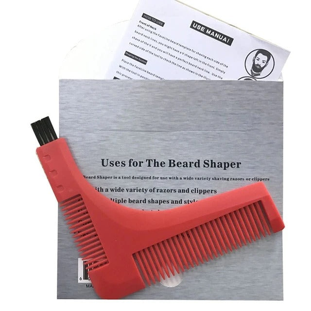 Beard Trimmer Shaping Tool  Beard Combs Shaving Hair Molding