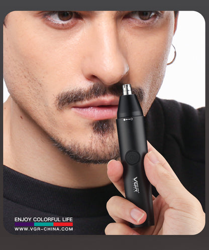 New Two-in-one Men's Nose Hair Trimming Cleaner