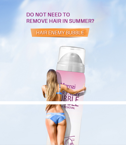 Hair removal cream spray