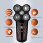 USB5 head blade floating electric shaver