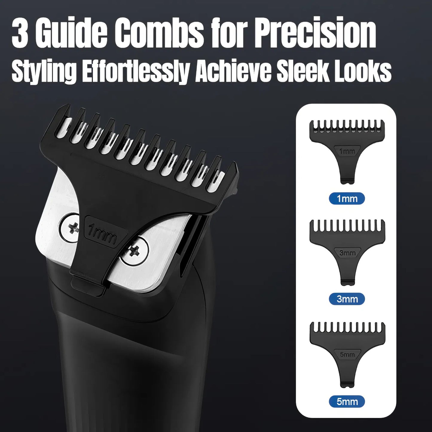 Beard Trimmer, 3 In 1 Hair Clippers