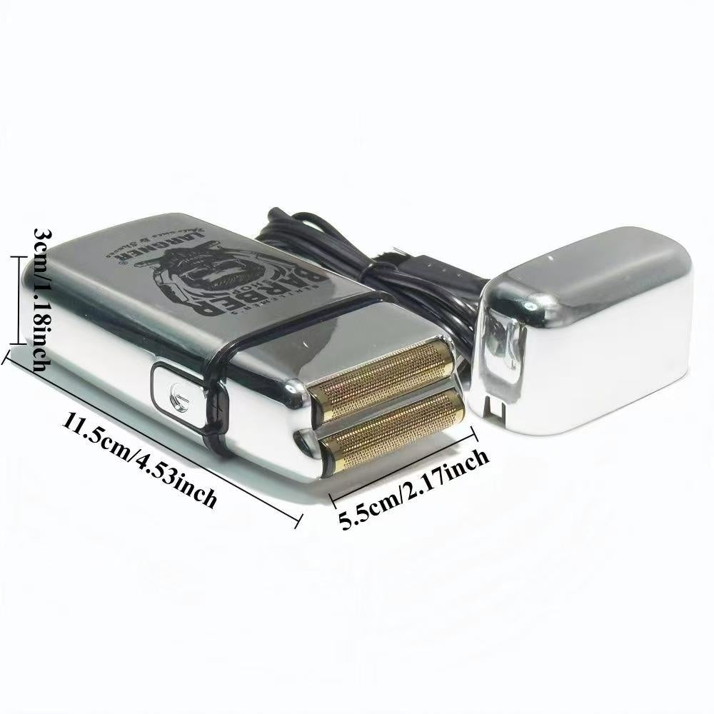 LARGNER Electric Foil And Bald Shavers 2 In 1 Double Shaver