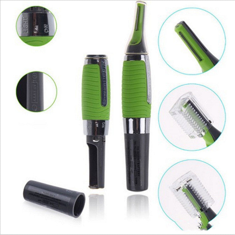 Men's multifunctional nose hair device, hair trimmer, razor