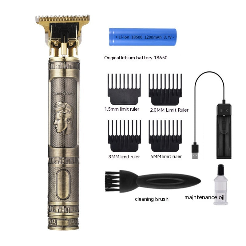 Electric Carving Hair Clipper Optical Head Electric Clipper