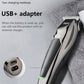 V30 Professional Waterproof Hair TrimmerDisplay Men's Hair Clipper