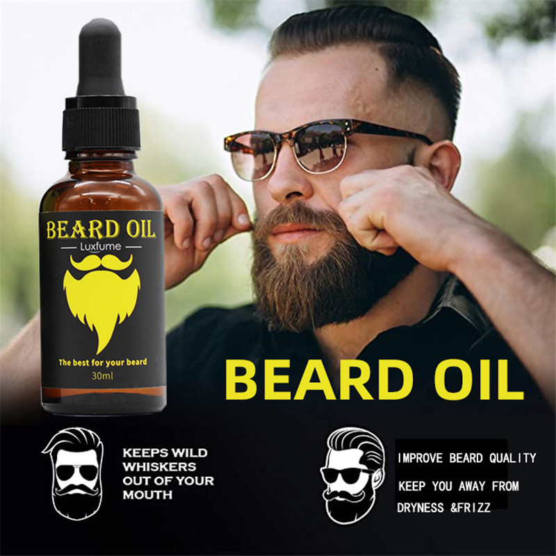 Special Offer Natural Accelerate Facial Hair Grow Beard Oil Men Grooming