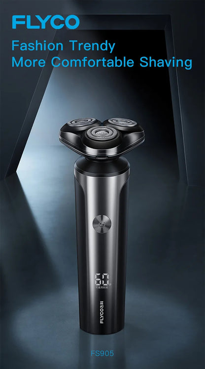 Electric Rechargeable Shaver, Full-Body Washable, Floating Razor
