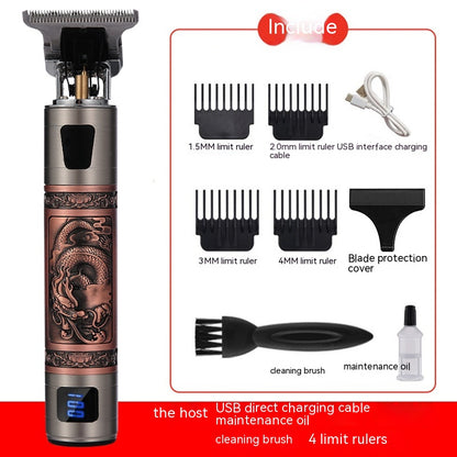 Electric Carving Hair Clipper Optical Head Electric Clipper