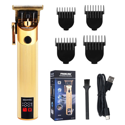 LCD Barber Razor Carving Electric Clipper