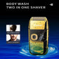 Electric Shaver Men KM-2028 Metal Body LED LCD Display Electric Shaver