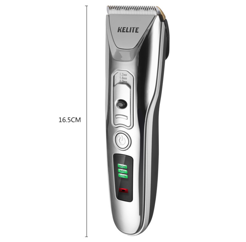 USB Rechargeable Hair Clipper With Adjustable Gear And Digital Display