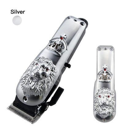 Retro zinc alloy lion and skull clipper cover